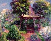 William Glackens Garden at Hartford oil painting picture wholesale